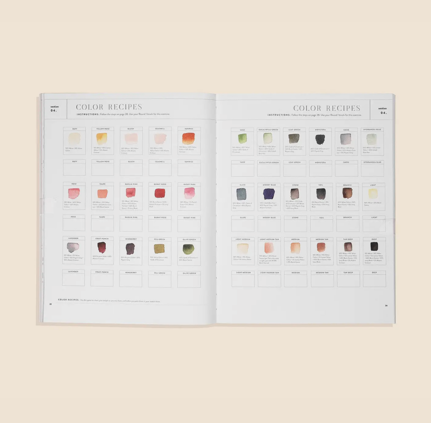 Watercolor Workbook
