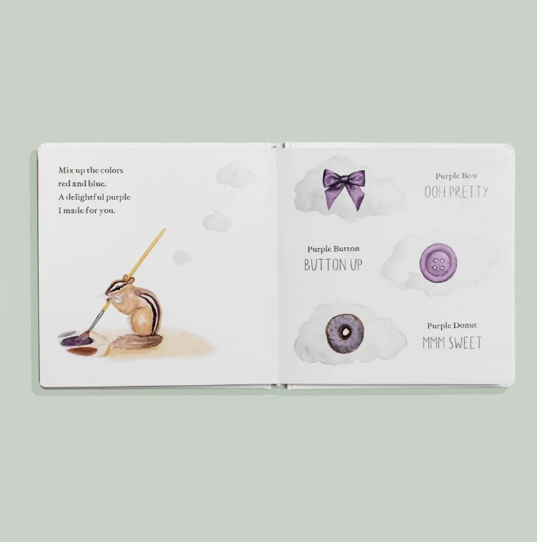 Wishy Washy: A Board Book of First Words and Colors