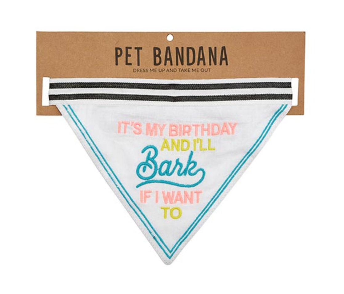 Pet Bandana-It's My Birthday