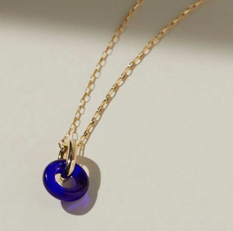 Anna Necklace - Cobalt