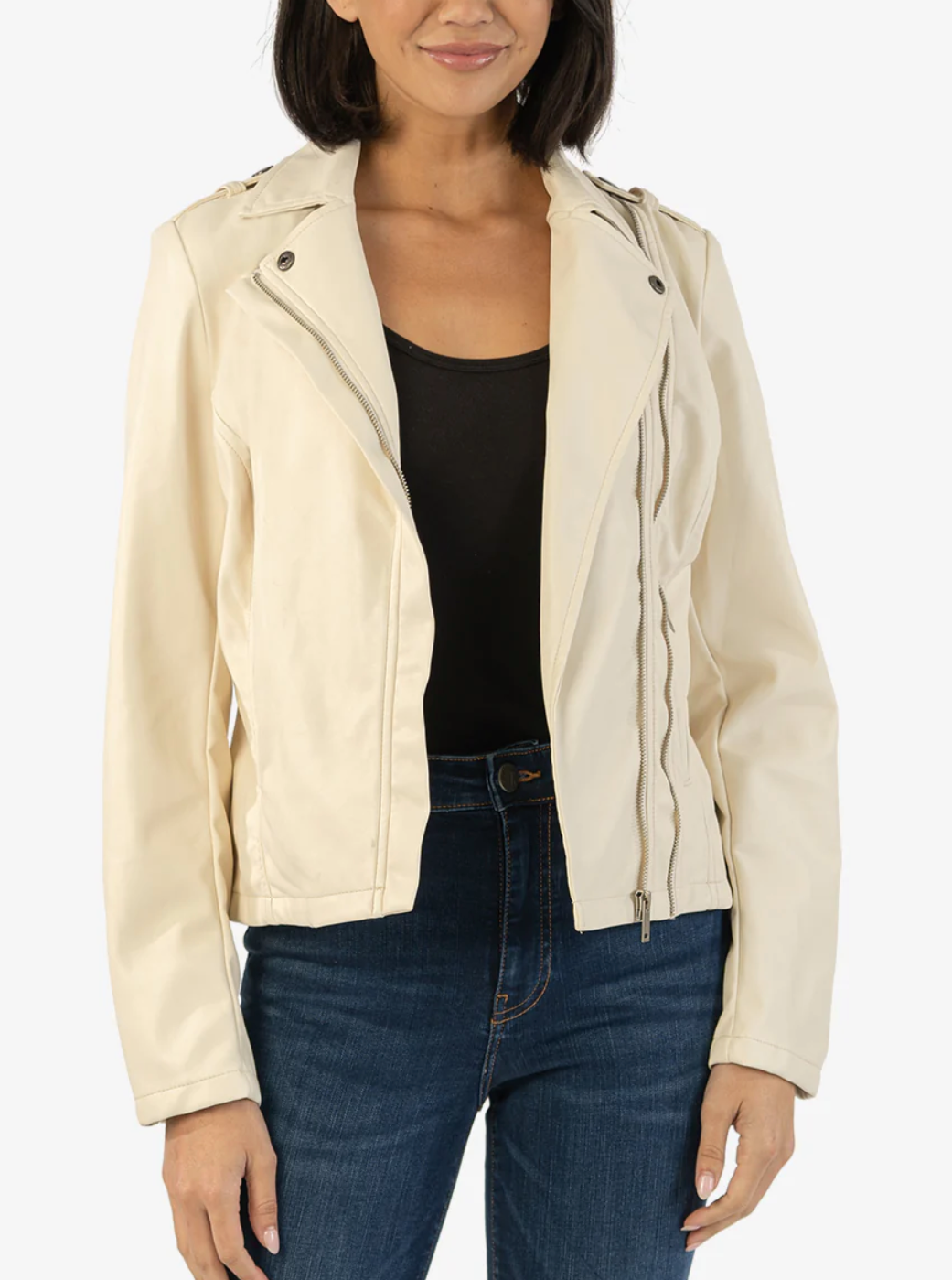 Maeve-pu Moto Jacket