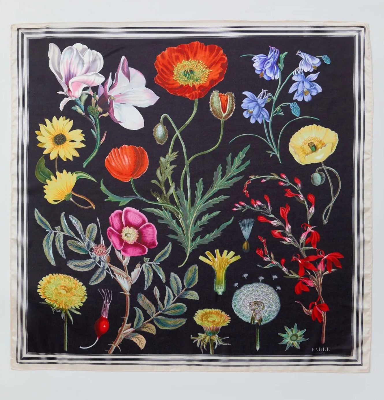 Floral Specimen Scarf