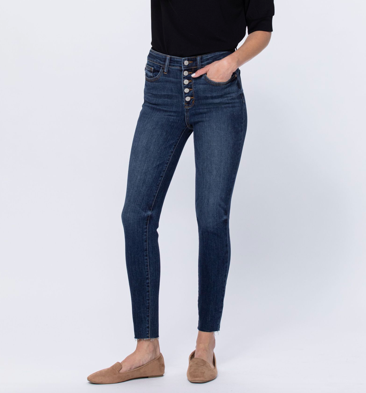 Button Fly Skinny
