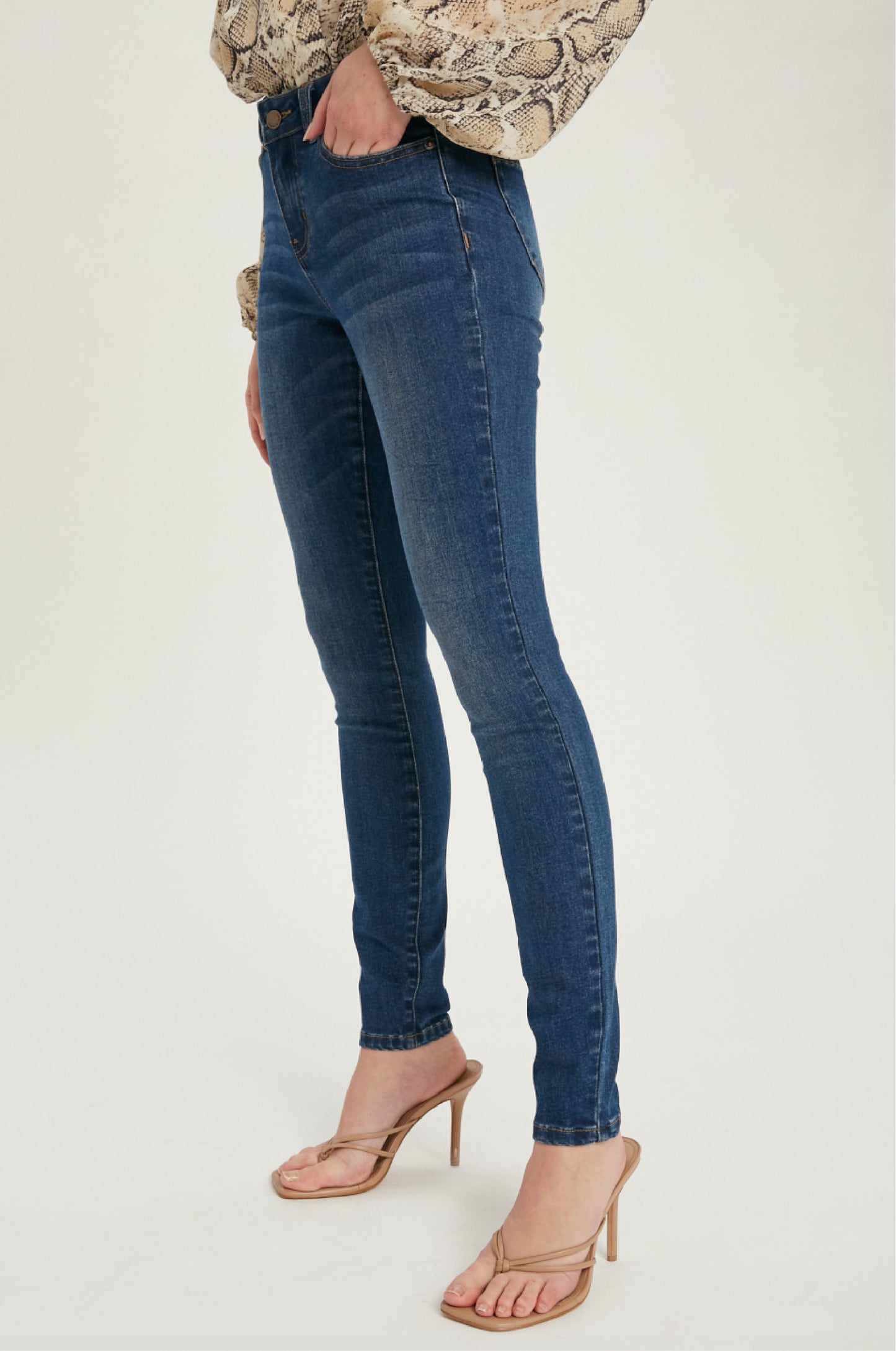 Mid-Rise Skinny Jeans