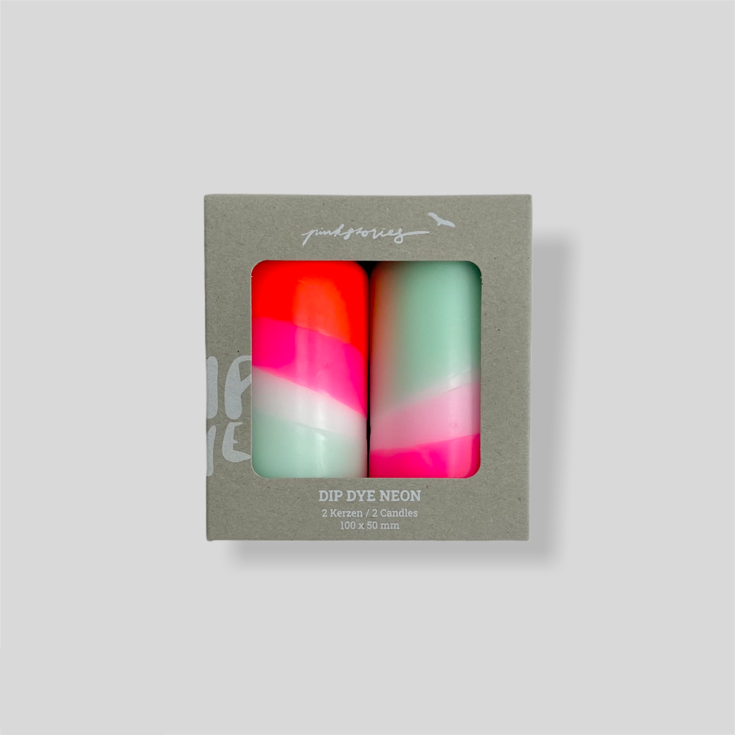 Dip Dye Neon Set - Peppermint Cherries