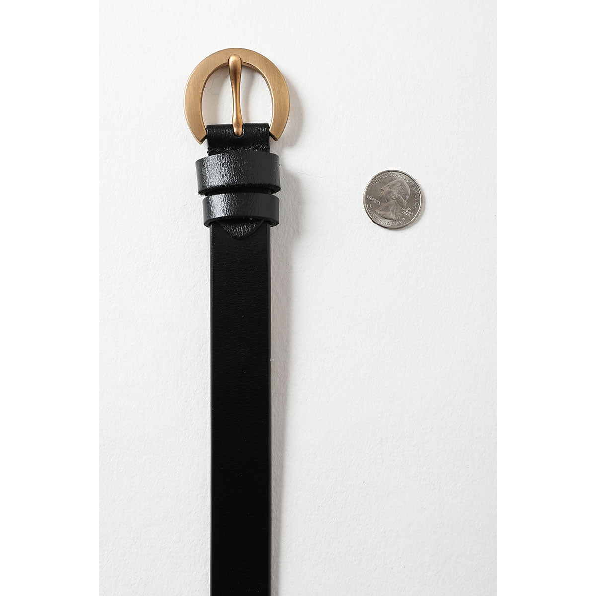 Curved Buckle Belt