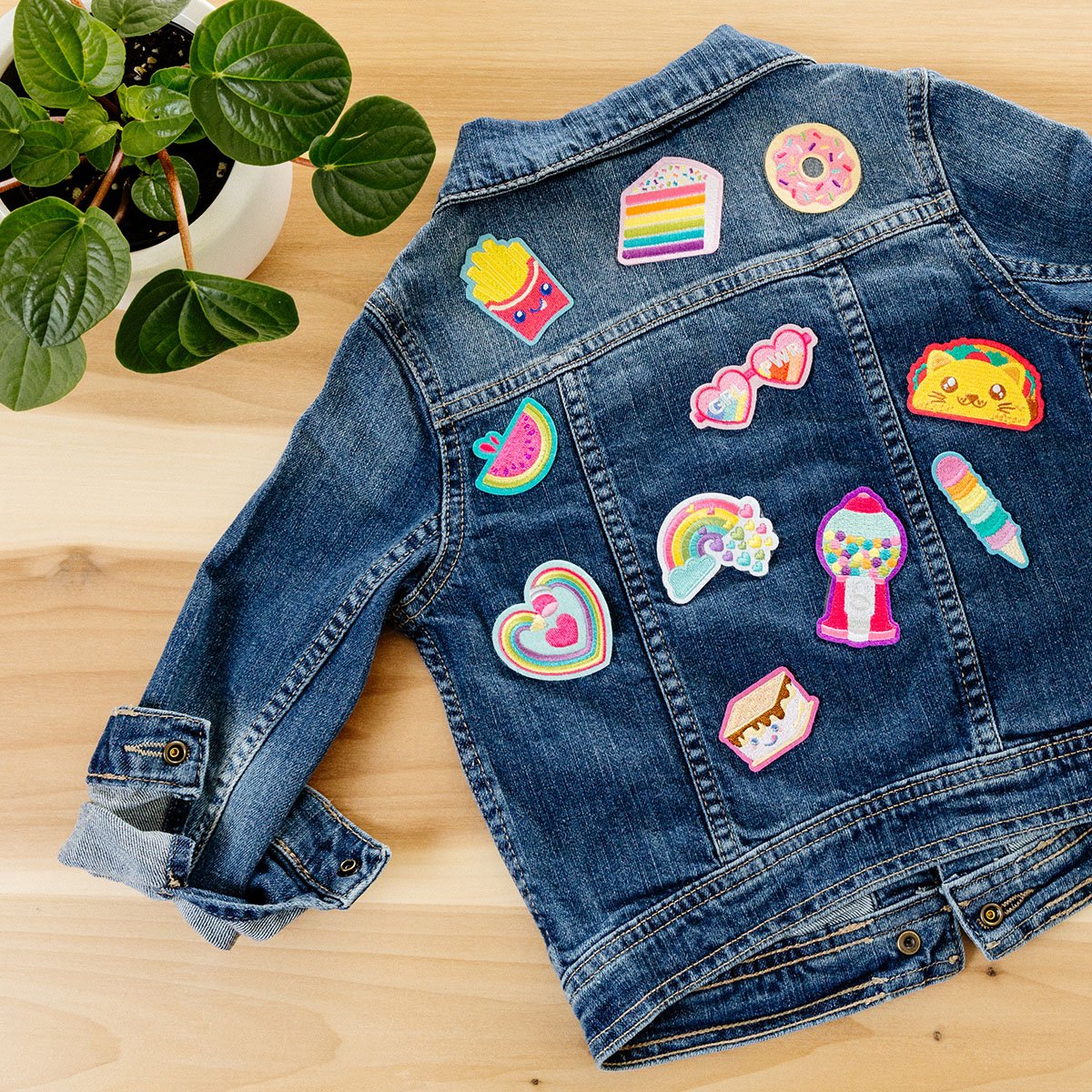 Patch 'em Iron-on Patches: Tropical Birds