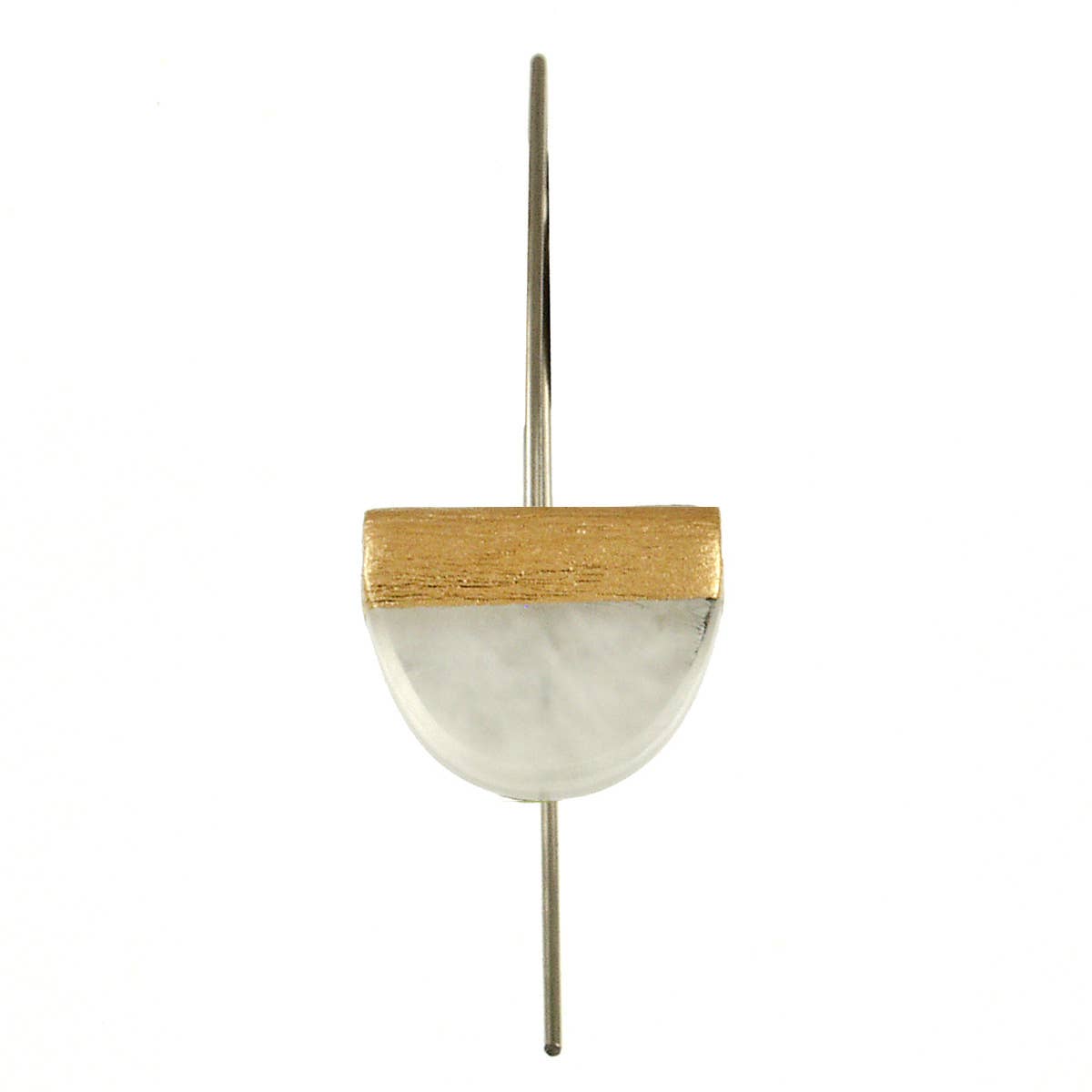 Halfmoon Bar Earrings