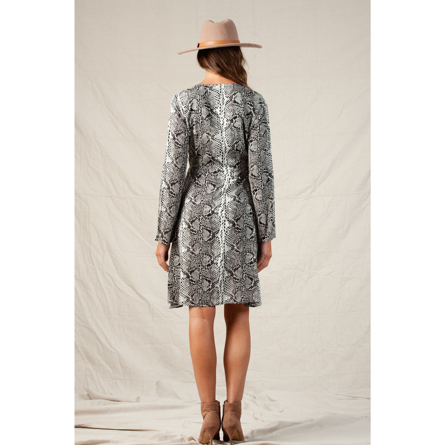 Python Wrap Dress