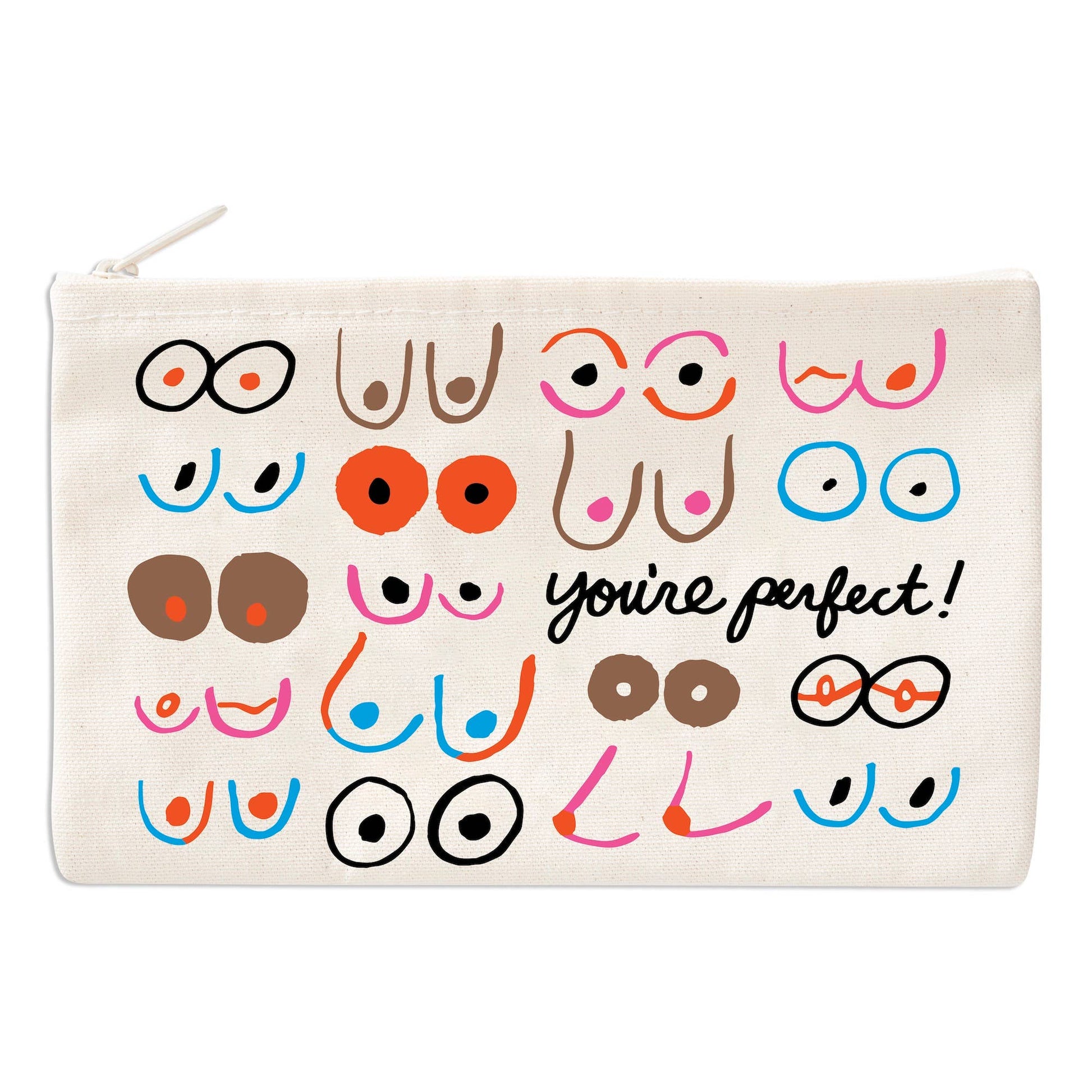 You're Perfect! Boobs Pouch – ART Cloth + Craft