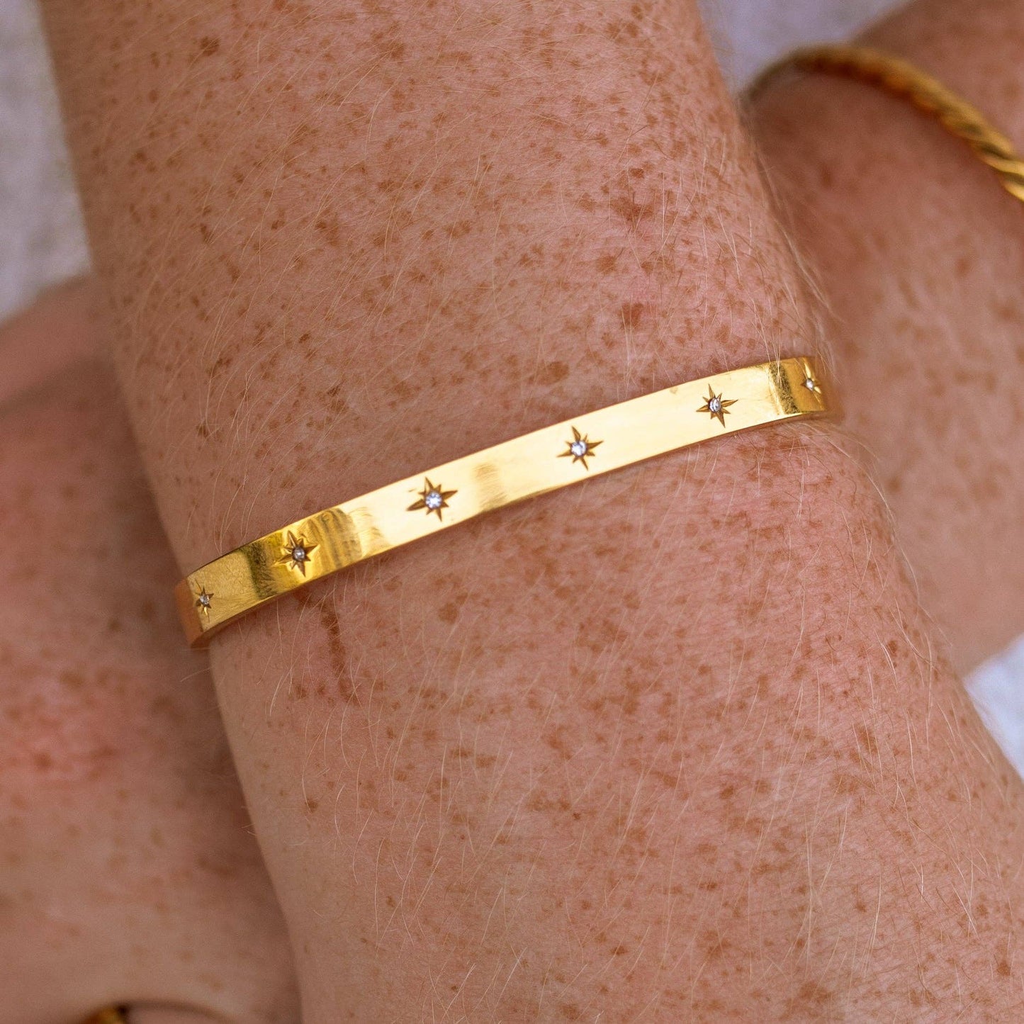 Star Crossed Cuff - Silver / Gold