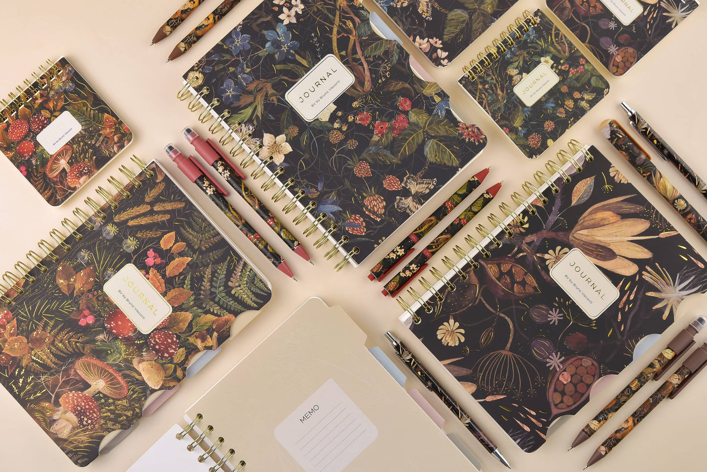 Art Journal   - Forest Mushrooms