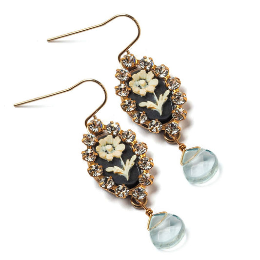 Midnight in the Garden Earring