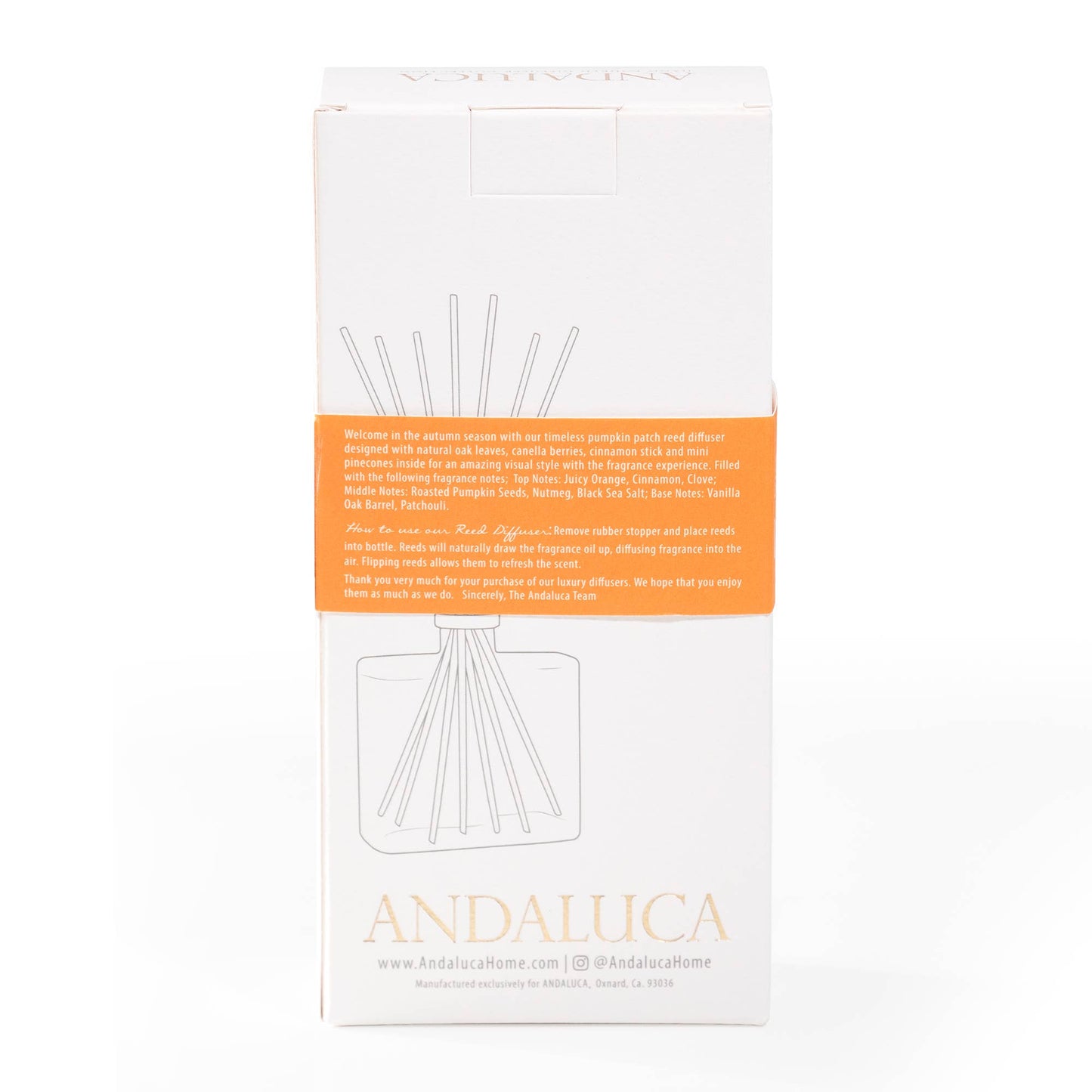 Pumpkin Patch Botanical Reed Diffuser
