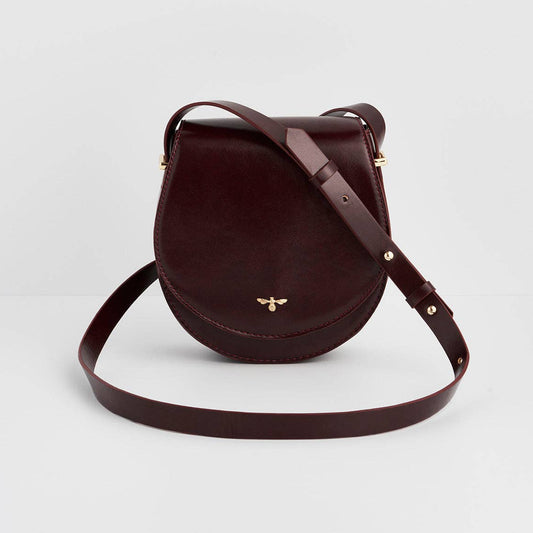 Cherry Red Saddle Bag
