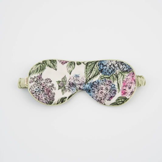 Hydrangea Ivory Sleep Mask
