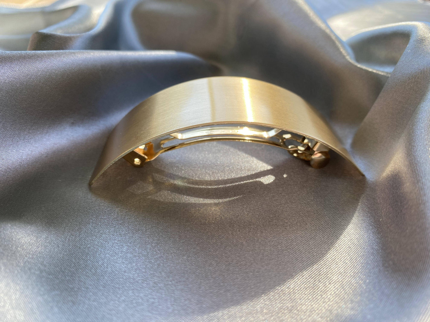 The Renee Metal Hair Clip - Gold / Silver