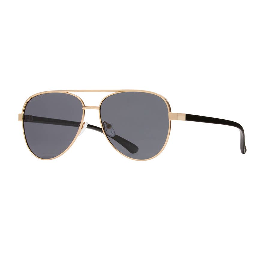 Jesse 2 - Matte Gold/Onyx- Grad. Grey Polarized