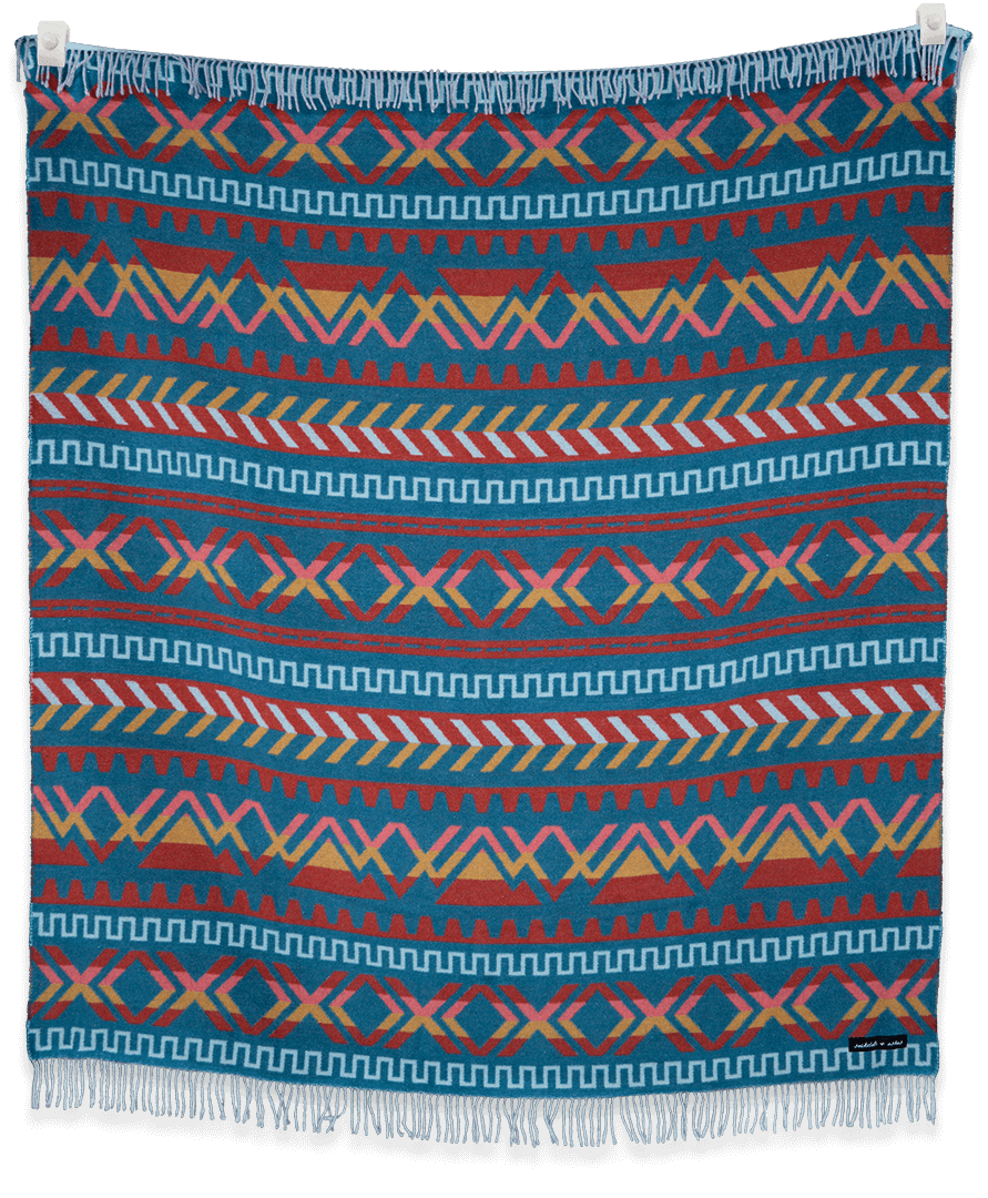 Ridgeline Sierras Recycled Wool Throw