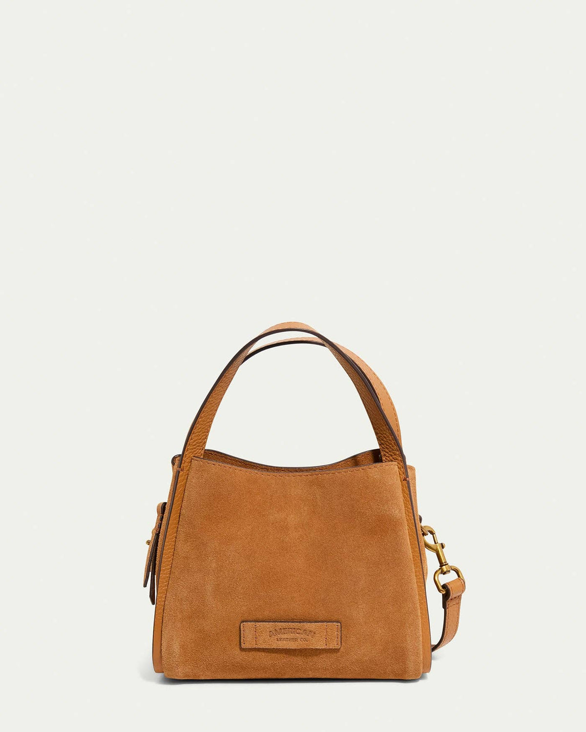 Auburn Mini Crossbody - Saddle Bomber Leather