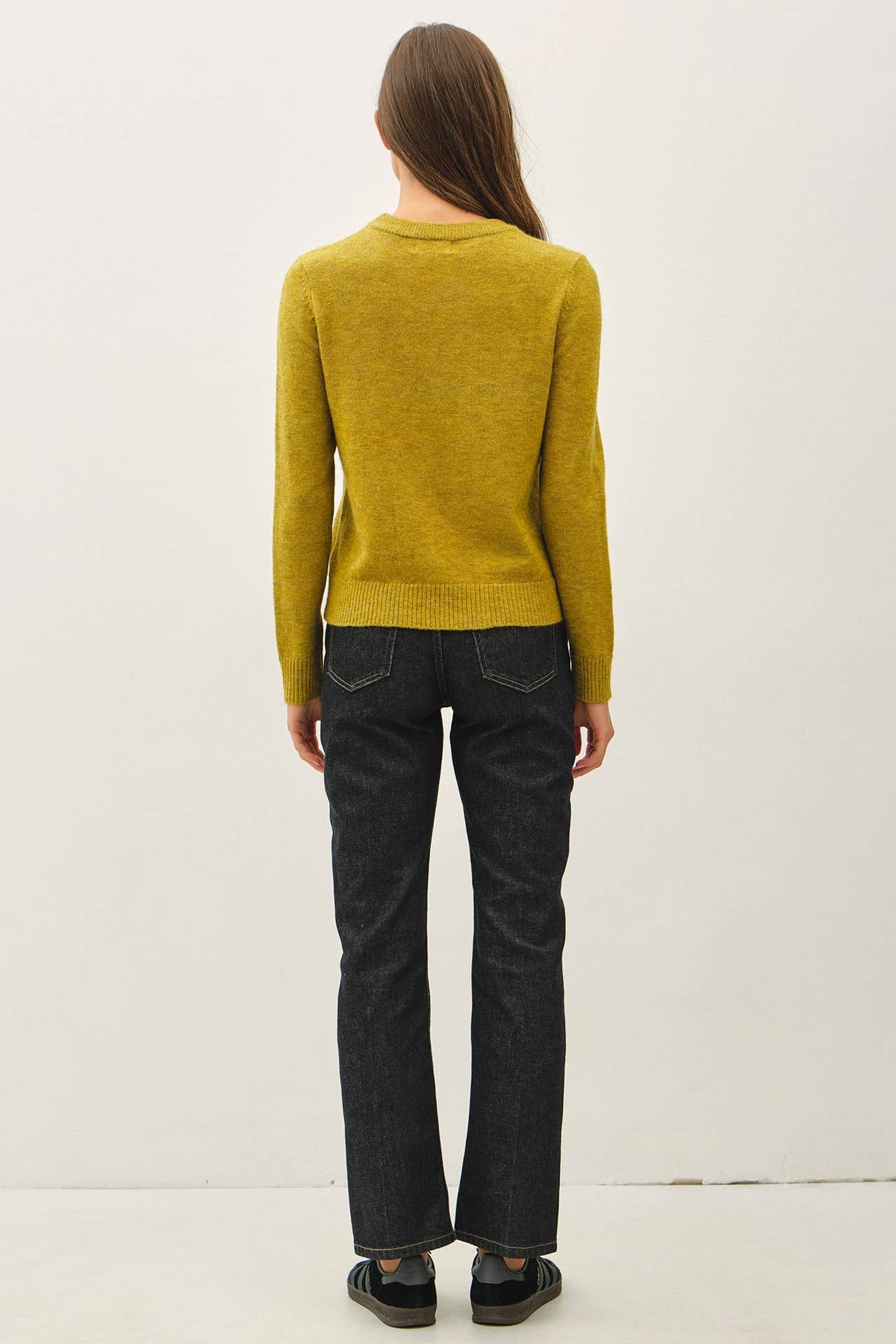 Wool Blend Crewneck Sweater