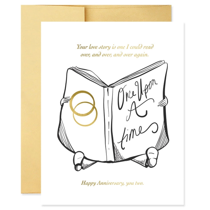Your Love Story Anniversary Card