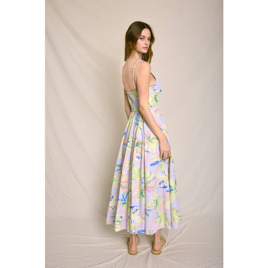 Floral Radiance Maxi Dress