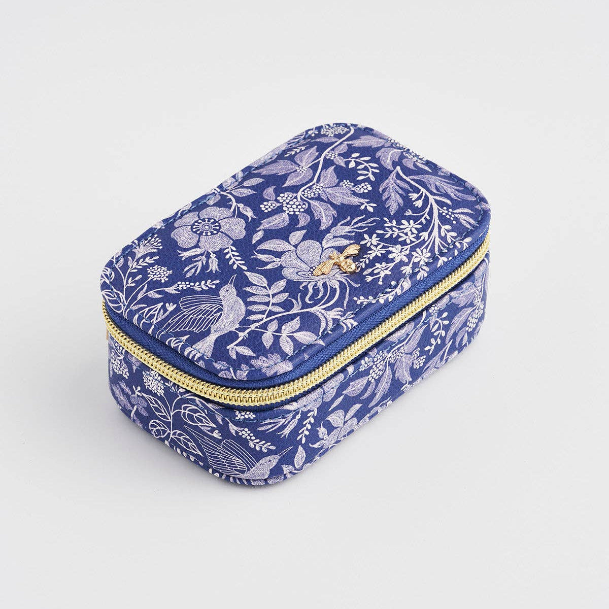 Ditsy Blue Small Jewelry Box