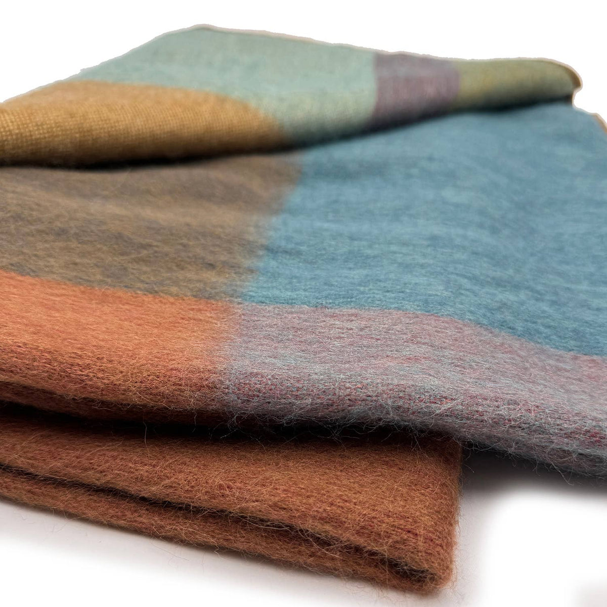 Alpaca Throw Blanket - Prism