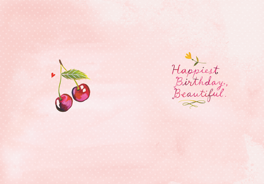 Beauty Is Nectar Birthday Card