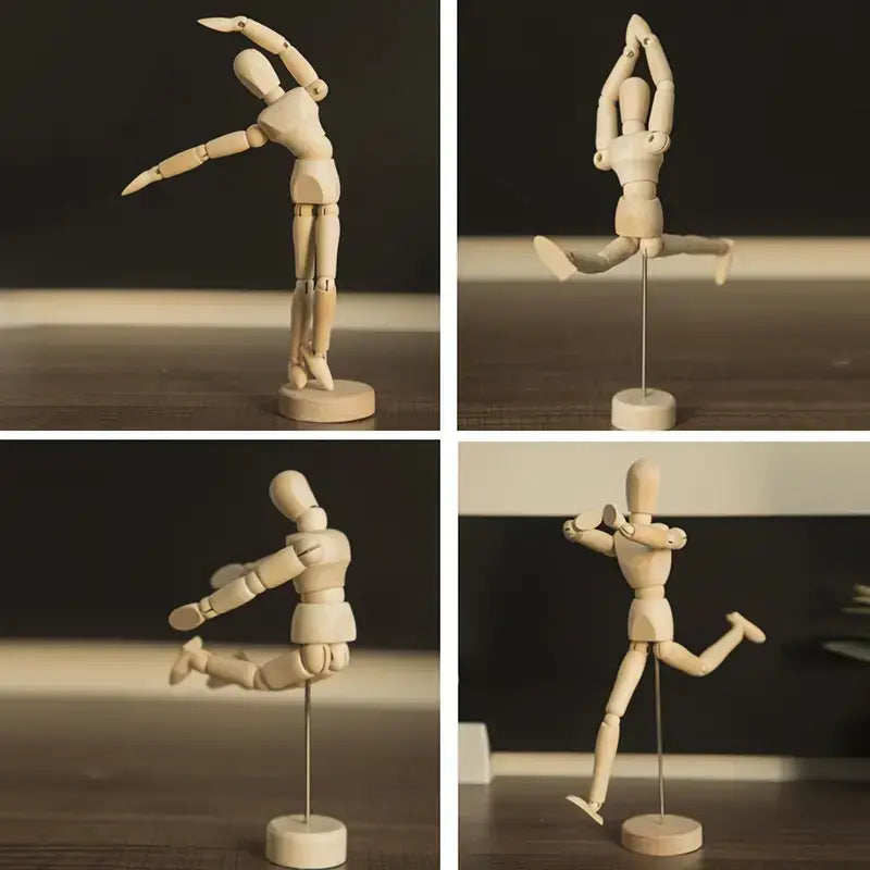 Wooden Art Sketch Mannequin - 5.5"