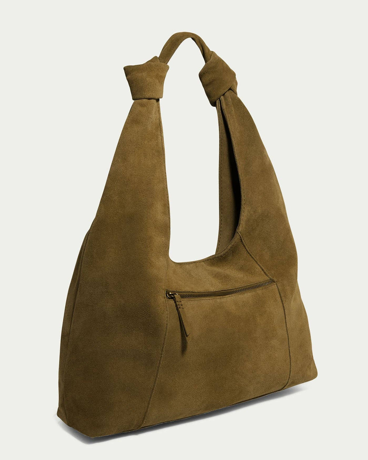 Gables Hobo - Kelp Suede