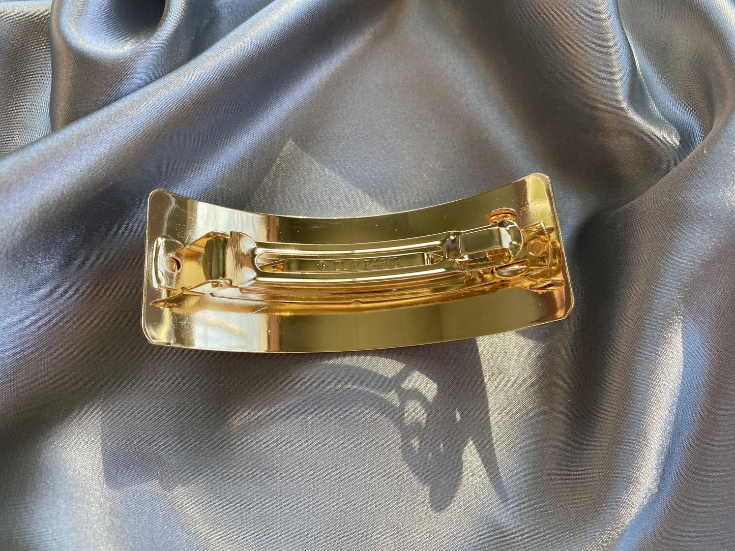 The Renee Metal Hair Clip - Gold / Silver