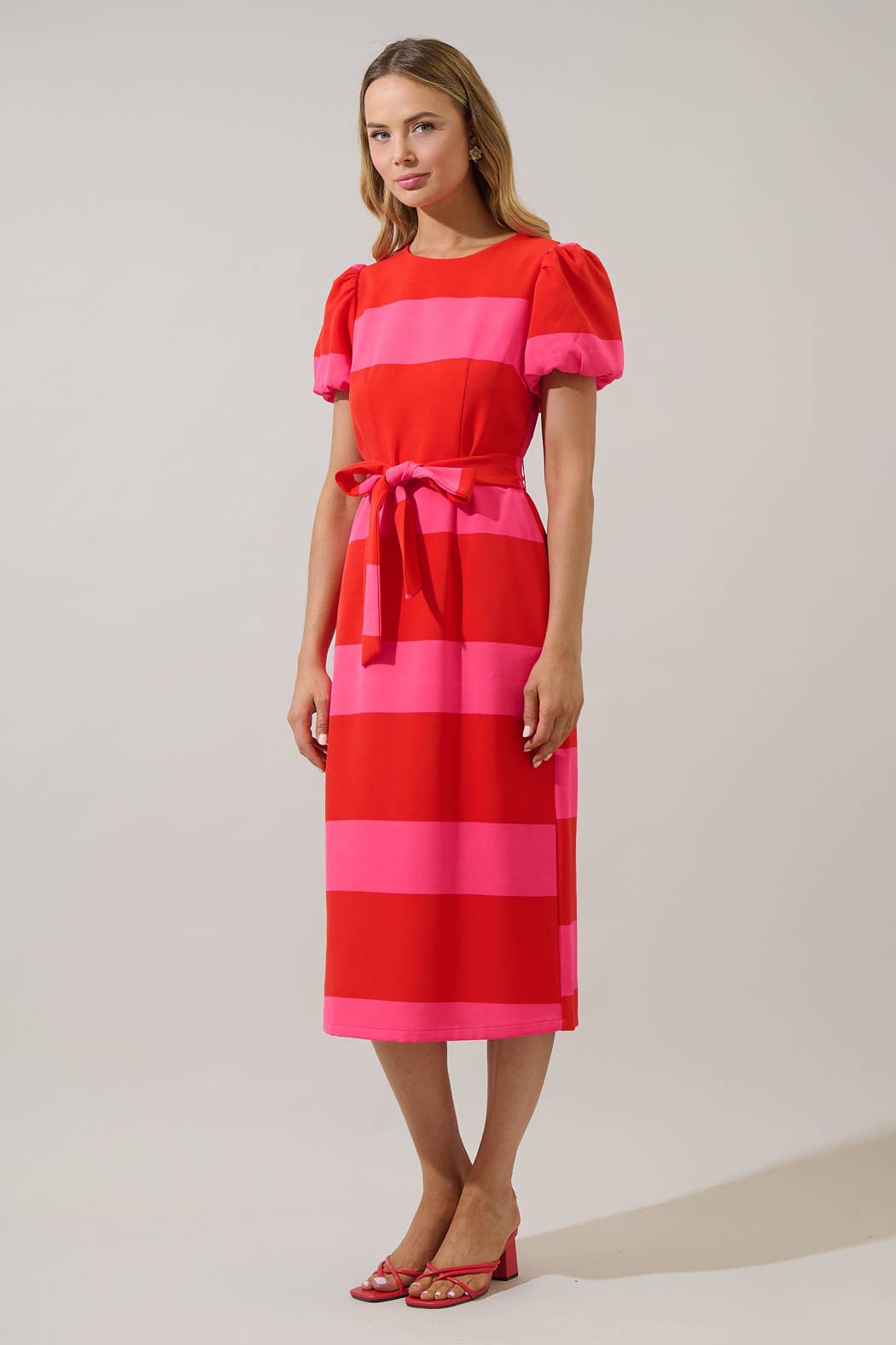 Lolli Stripe Midi Dress