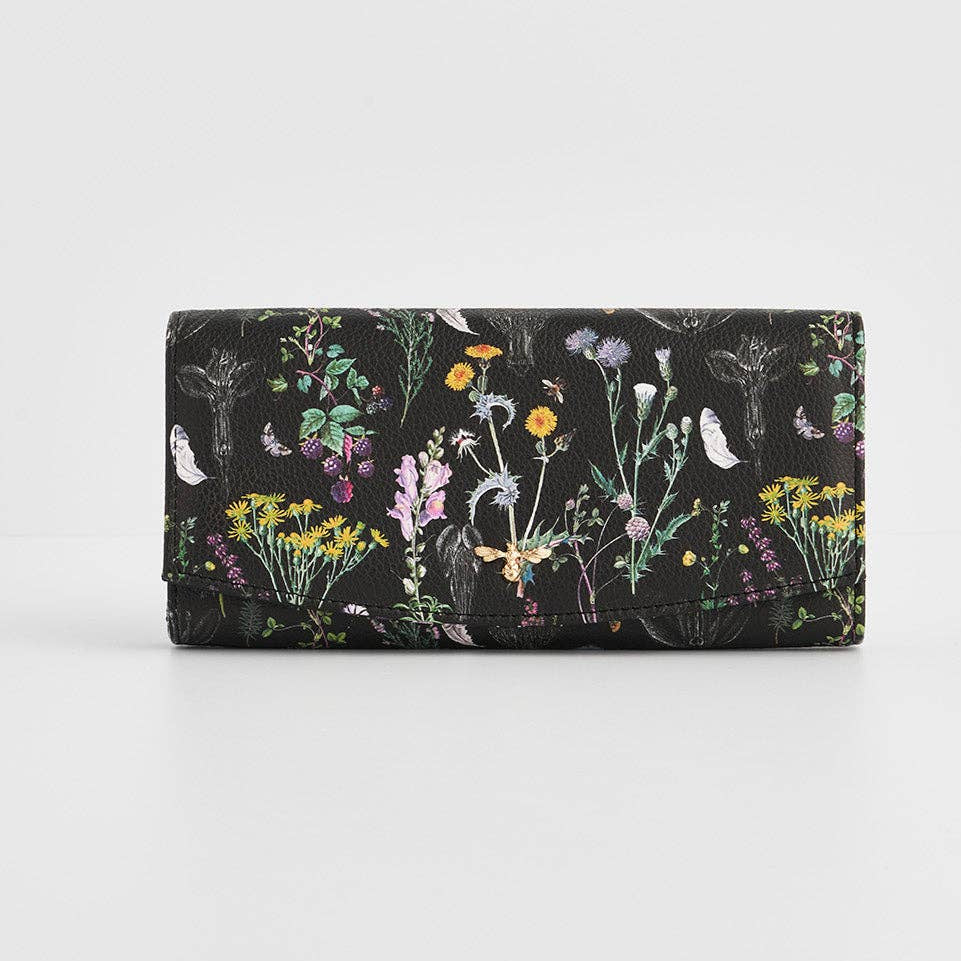 Wilderness Black Large Wallet