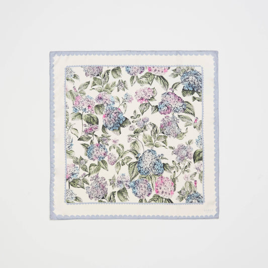 Hydrangea Square Scarf