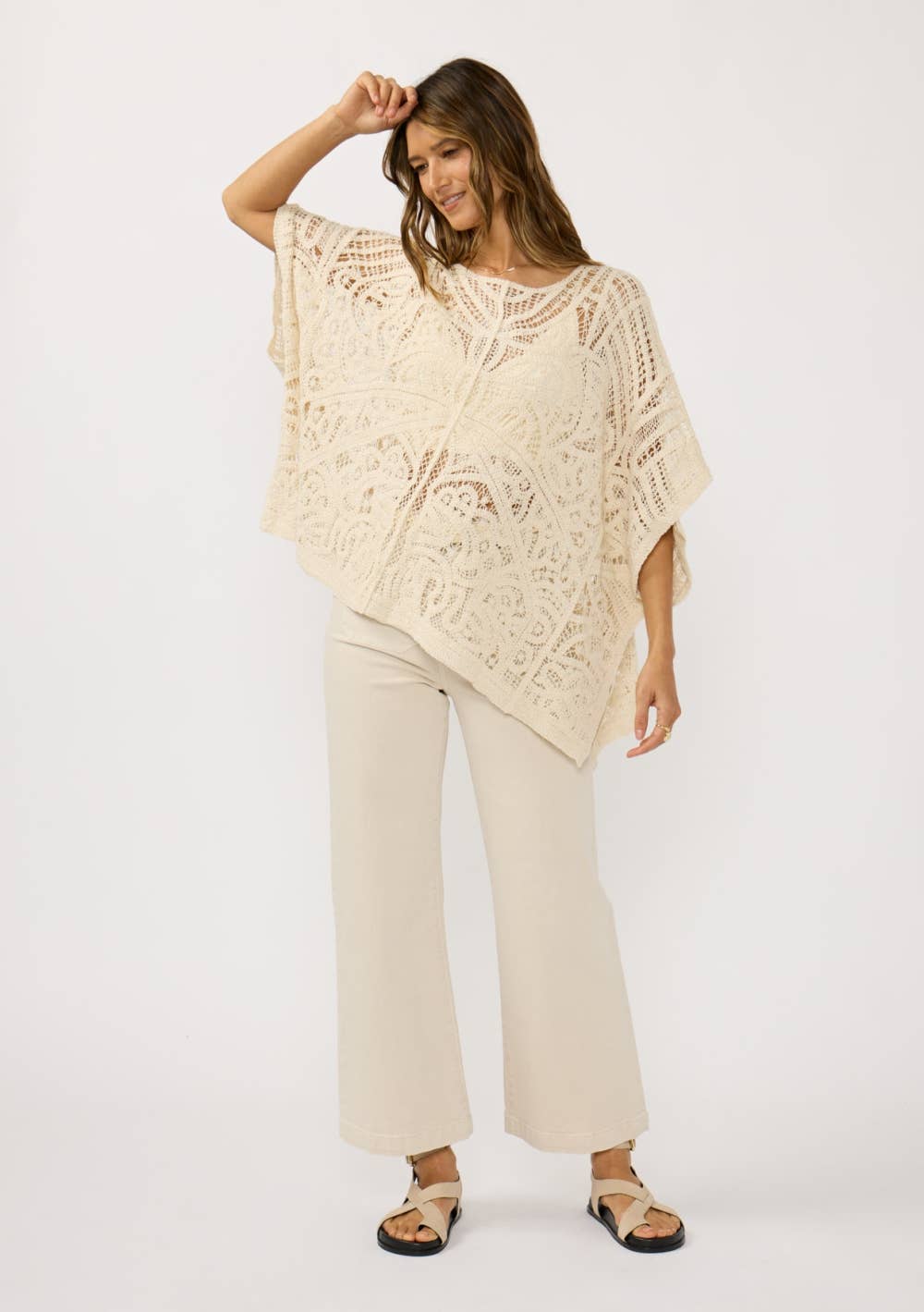 Beachy Vibes Crochet Top/Cover Up