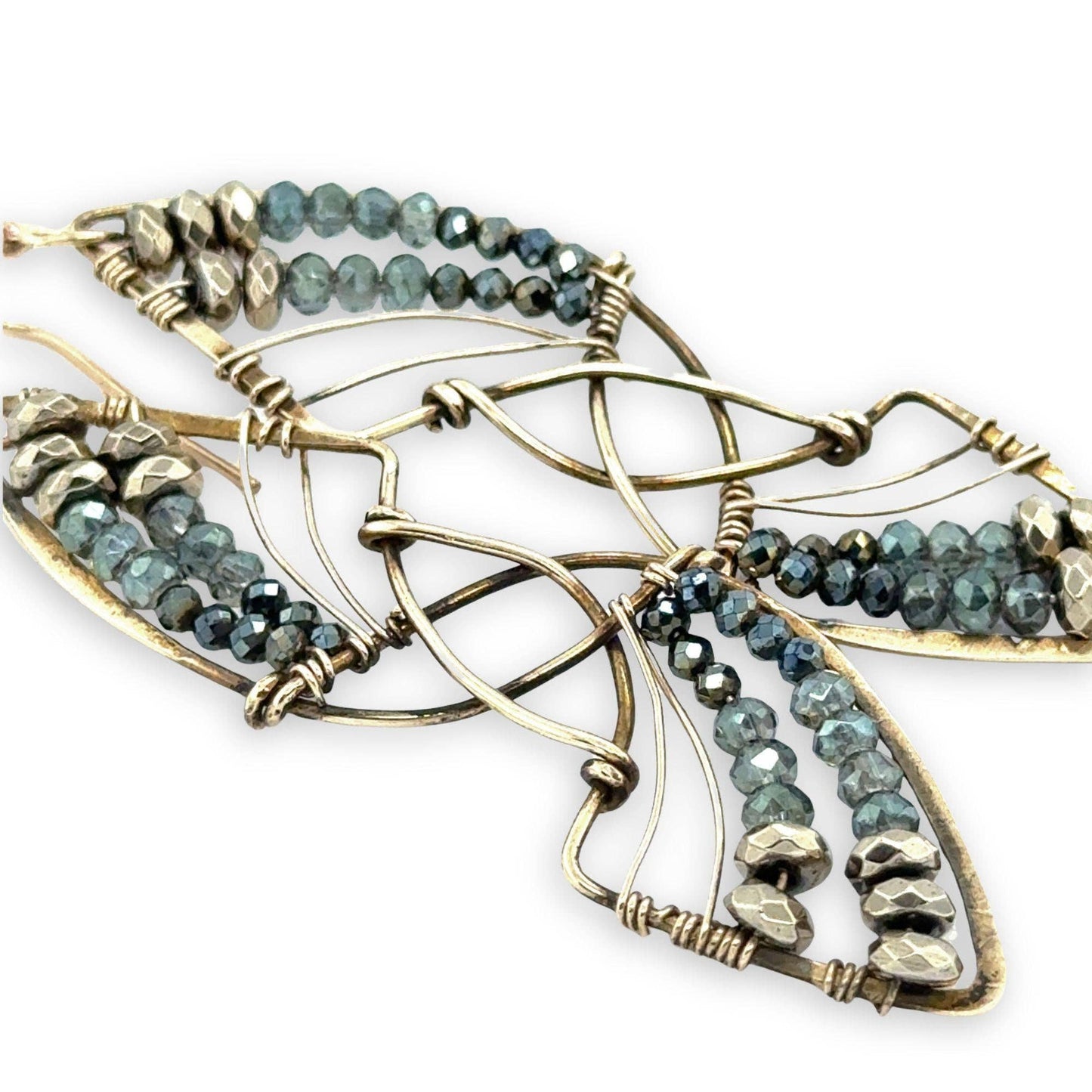 Shooting Star Pyrite Earrings