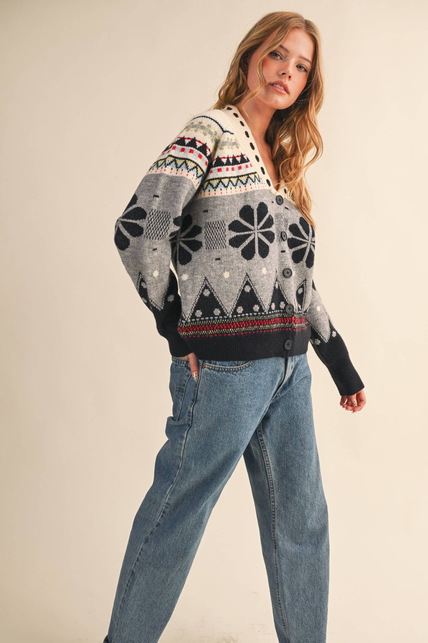 Winter Feels Shawl Collar Cardigan Sweater