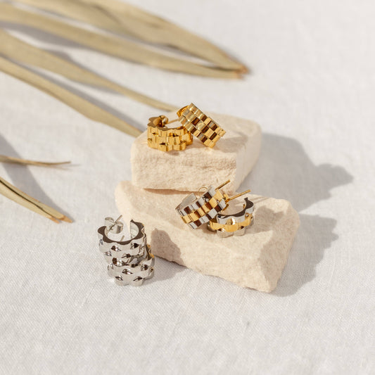 Lineage Hoops - Silver or Gold