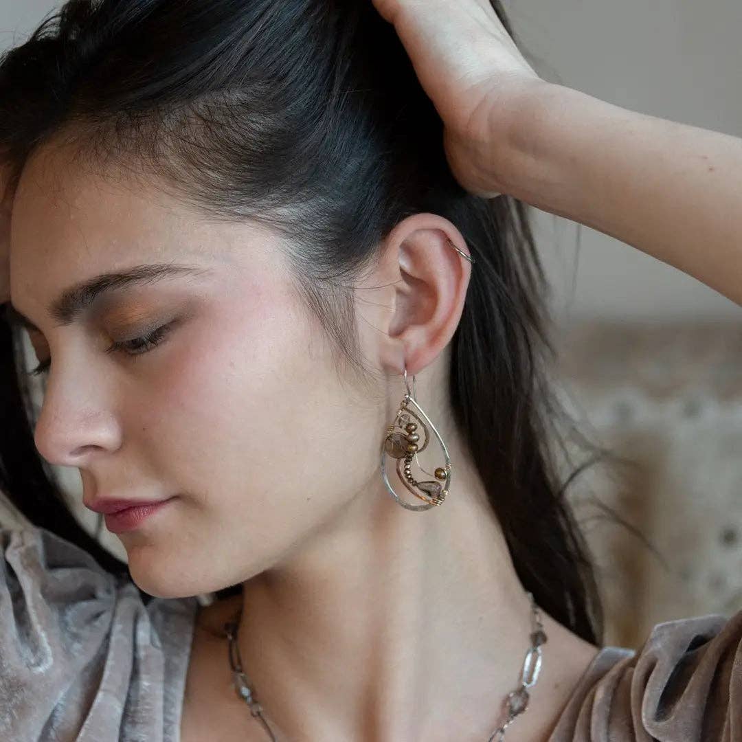 Smokey Quartz Earrings