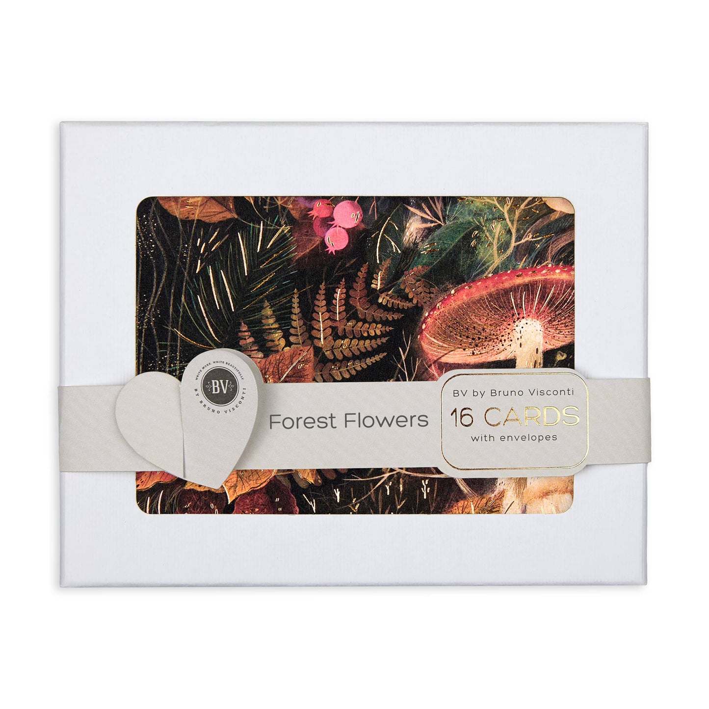 Forest Flowers Notecards -Set of 16