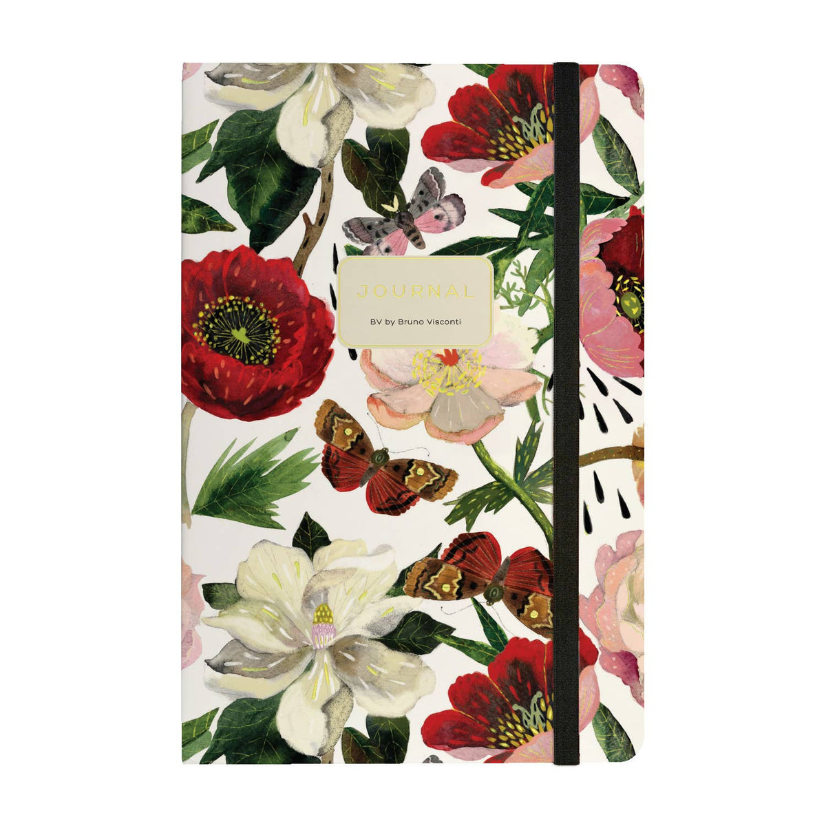 Hardcover Journal - Peonies