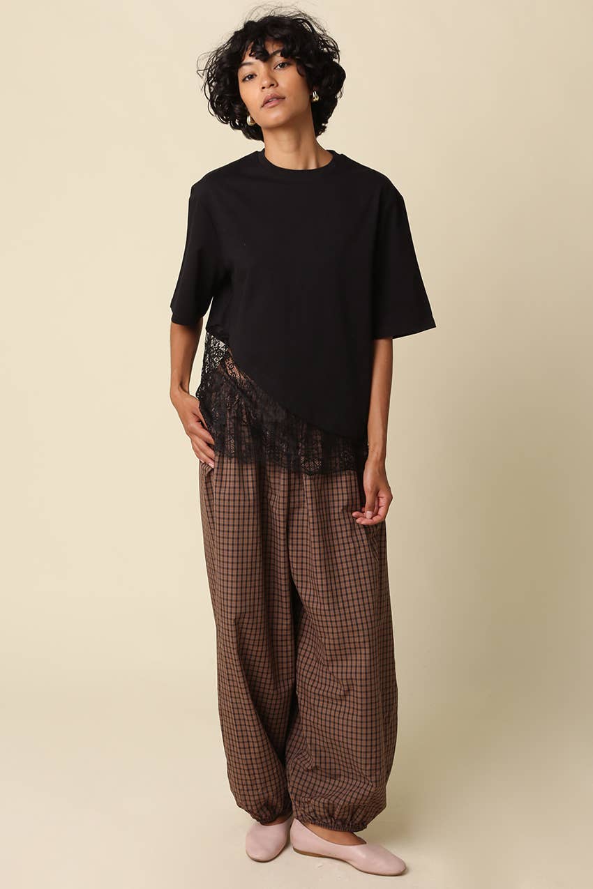 Ceci Lace Accent Tee