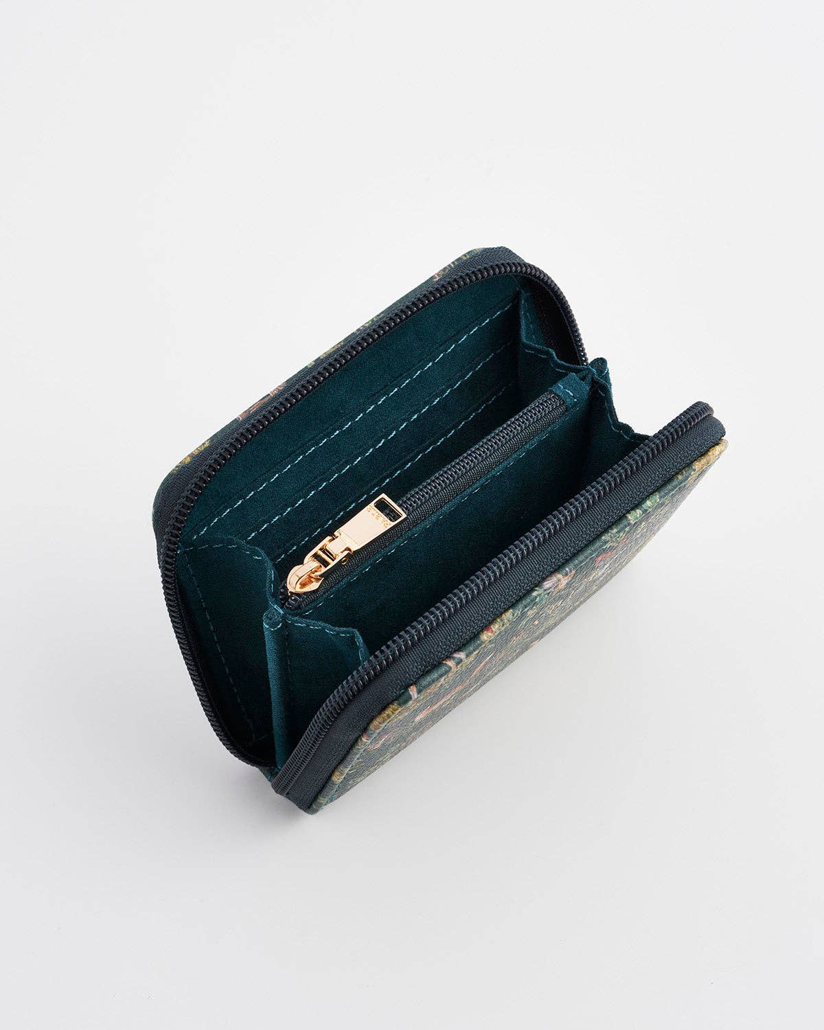 Into the Woods Green Small Wallet