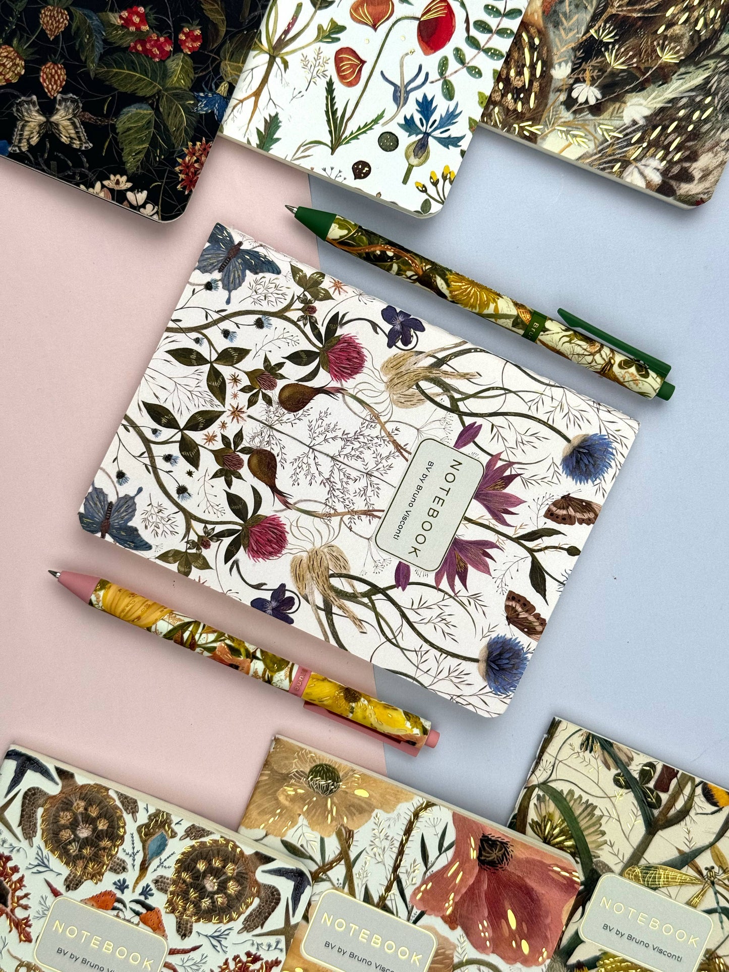 Symmetrical Flora Notebook