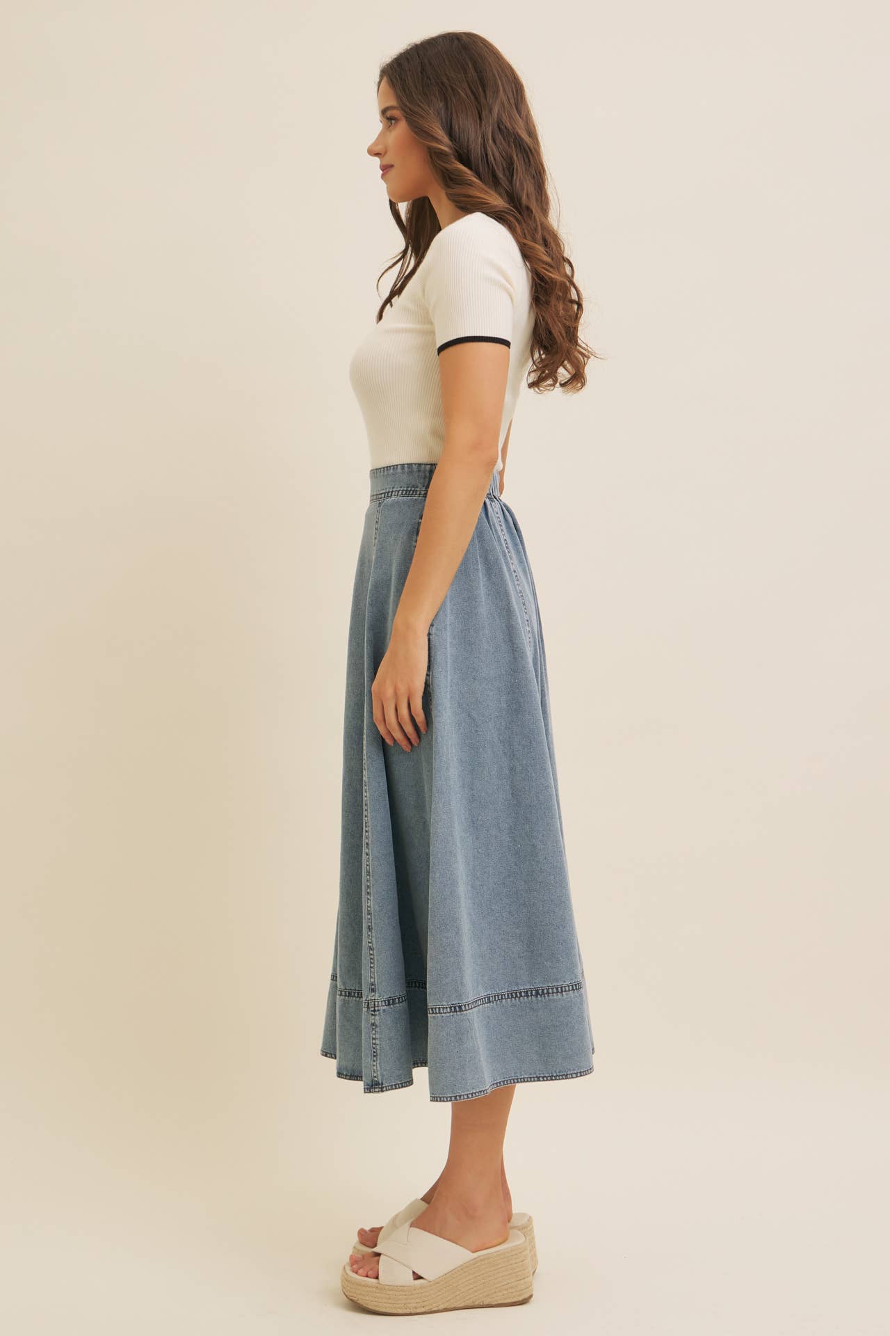 Jilly Scoop Neck Sweater Top