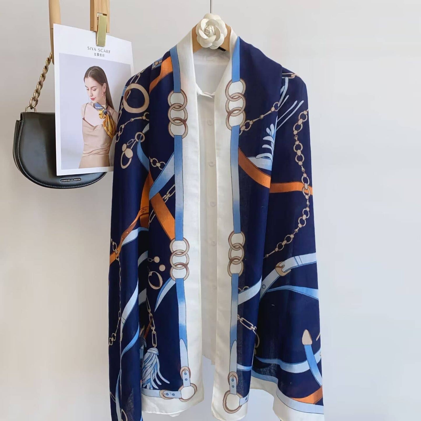 Equestrian Chain Scarf