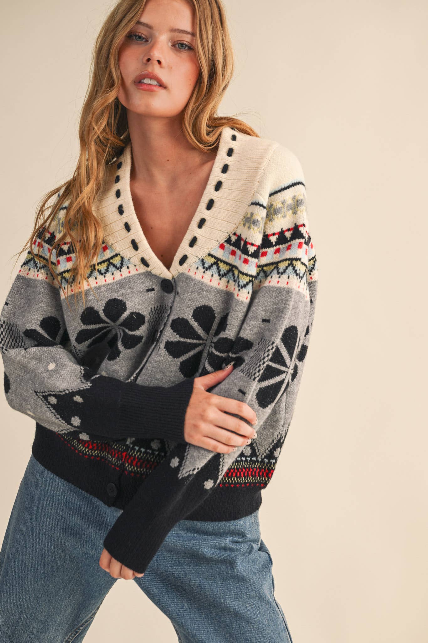 Winter Feels Shawl Collar Cardigan Sweater