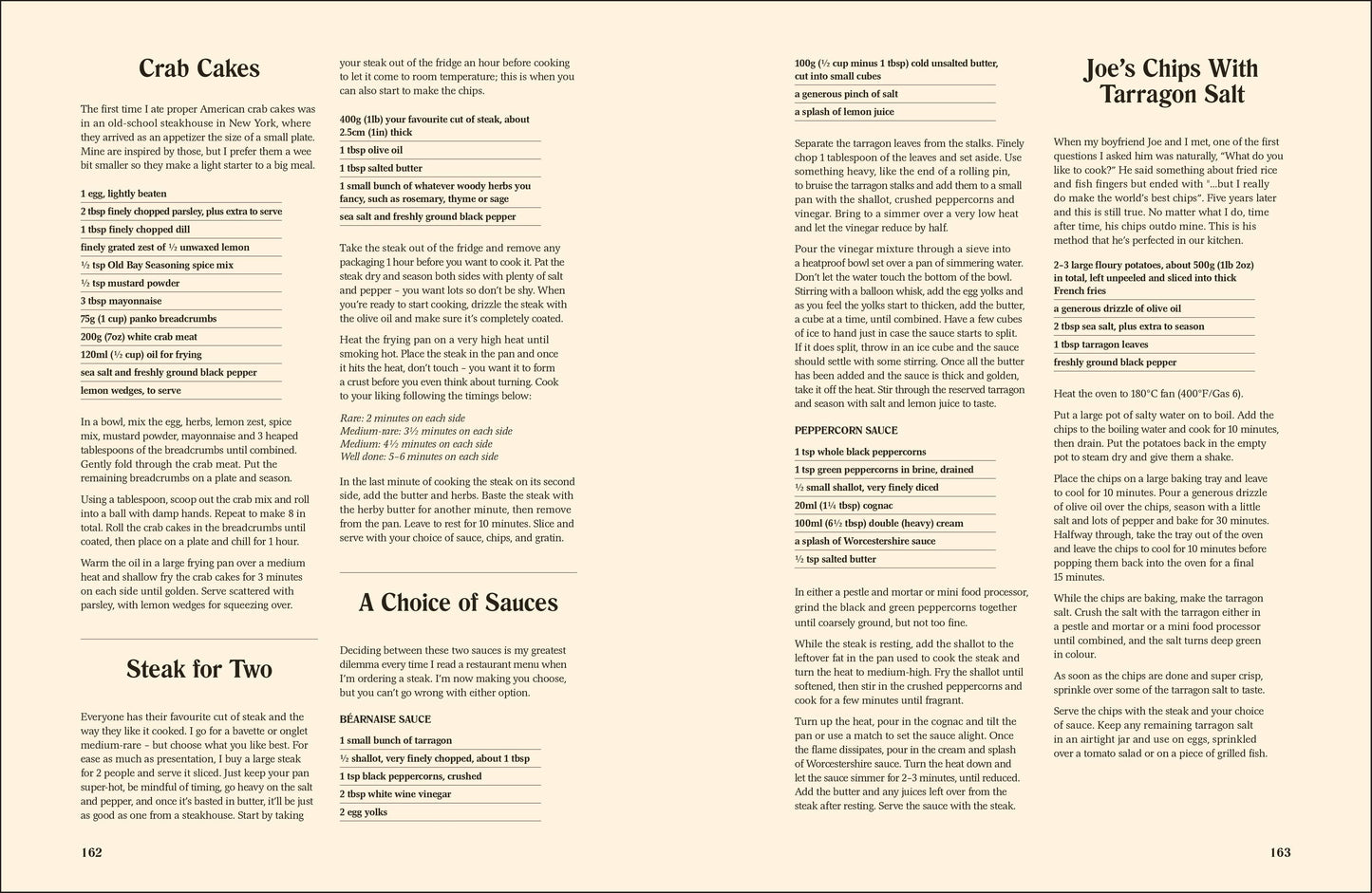 Table for Two Recipe Book